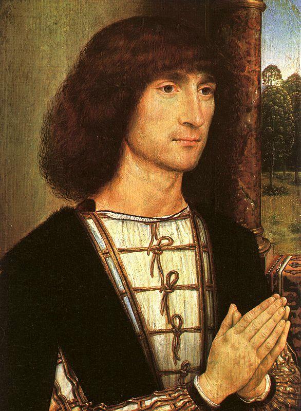 Hans Memling Portrait of a Young Man   www Germany oil painting art